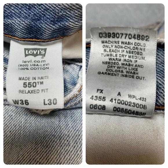 Vintage Levi’s 550 Relaxed Fit - Picture 14 of 15